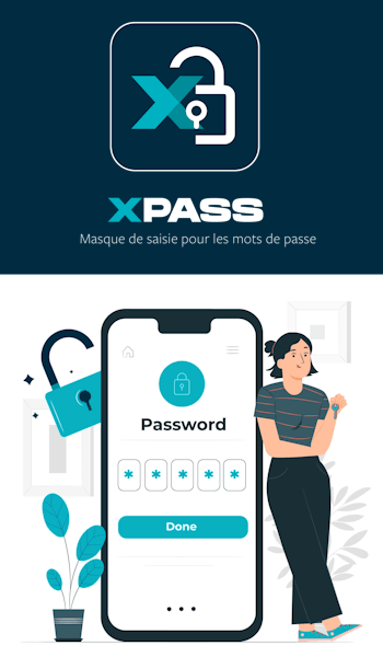 XPass, Masque de saisie pour mots de passe